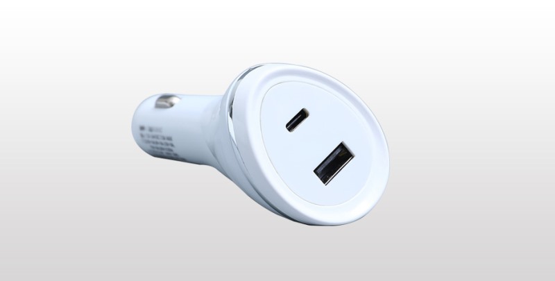 60W Fast Car Charger（White）